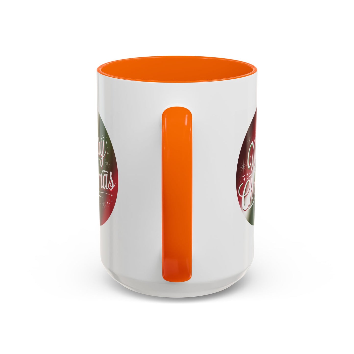 Christmas Mug - Merry Christmas White and Red Text Decoration