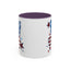 4th of July Mug - America Peace Sign