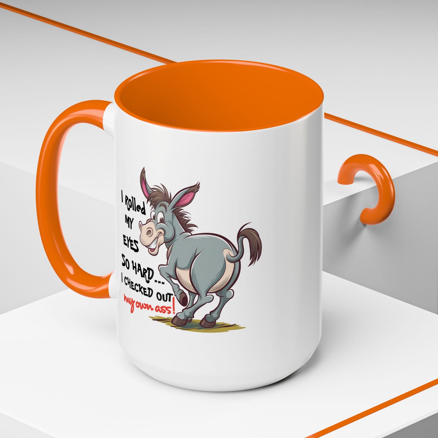 Adult Mug - I Rolled My Eyes So Hard