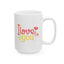 Anniversary Mug - I Love You Flowers