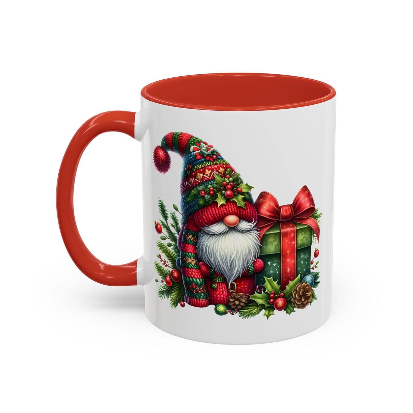 Christmas Mug - Gnome and Present