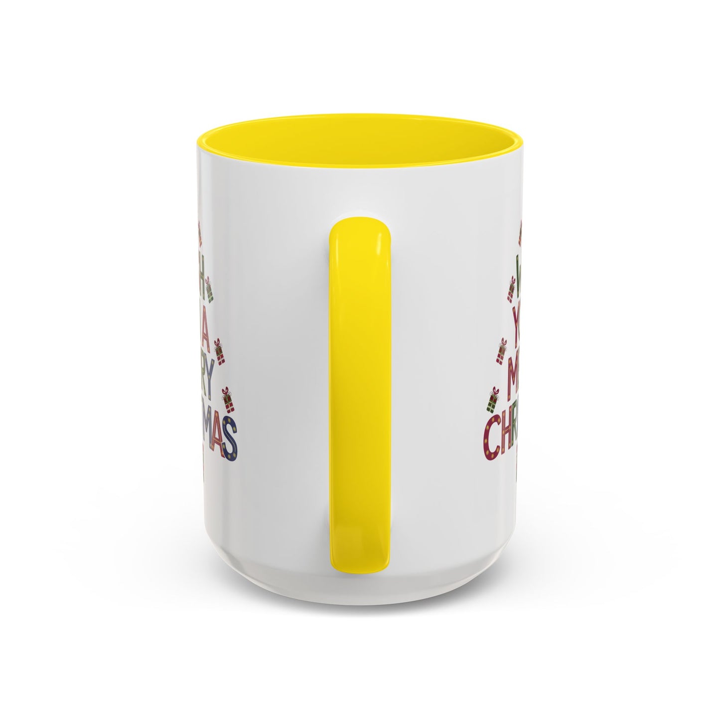 Christmas Mug - I Wish You a Merry Christmas Present Treee
