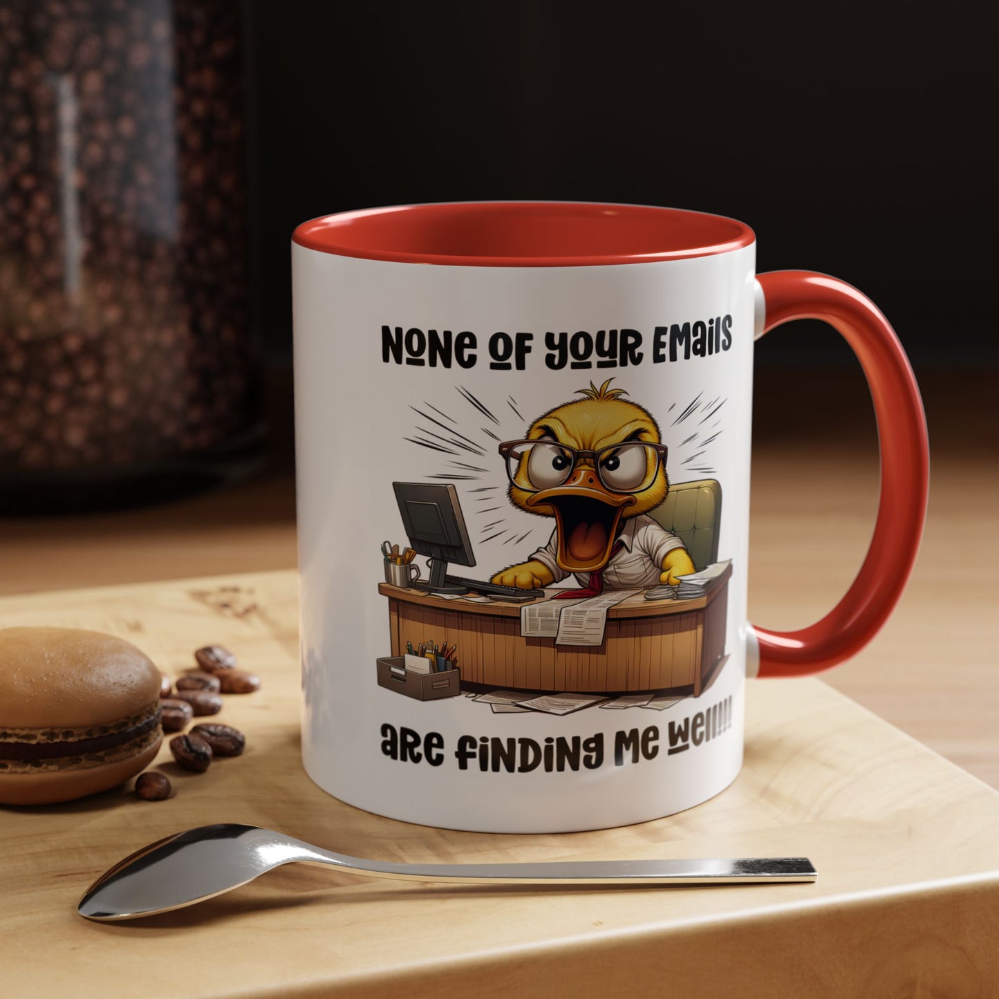 Office Mug - None Of Your Emails