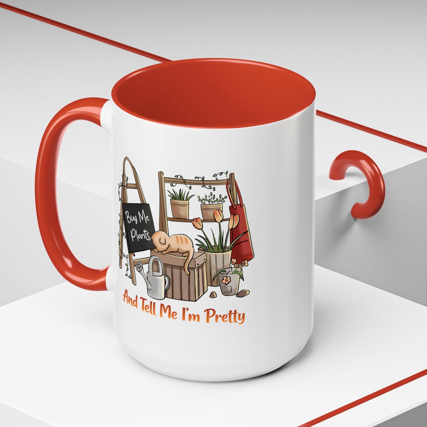 Humor Mug - Buy Me Plants
