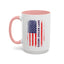4th of July Mug - Happy Birthday America Flag