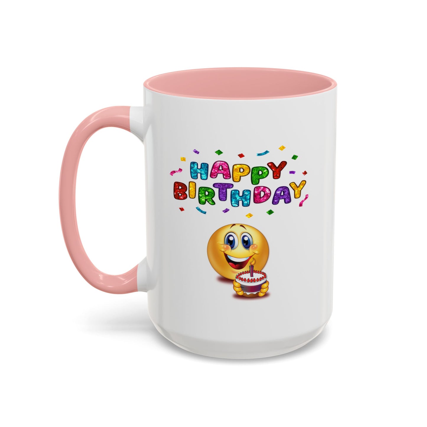 Birthday Mug - Happy Birthday Emoji