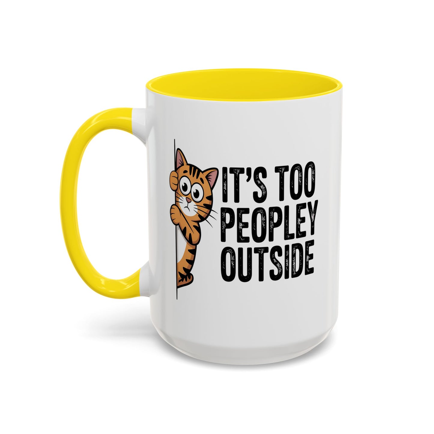 Animal Mug - It's Too Peopley Outside