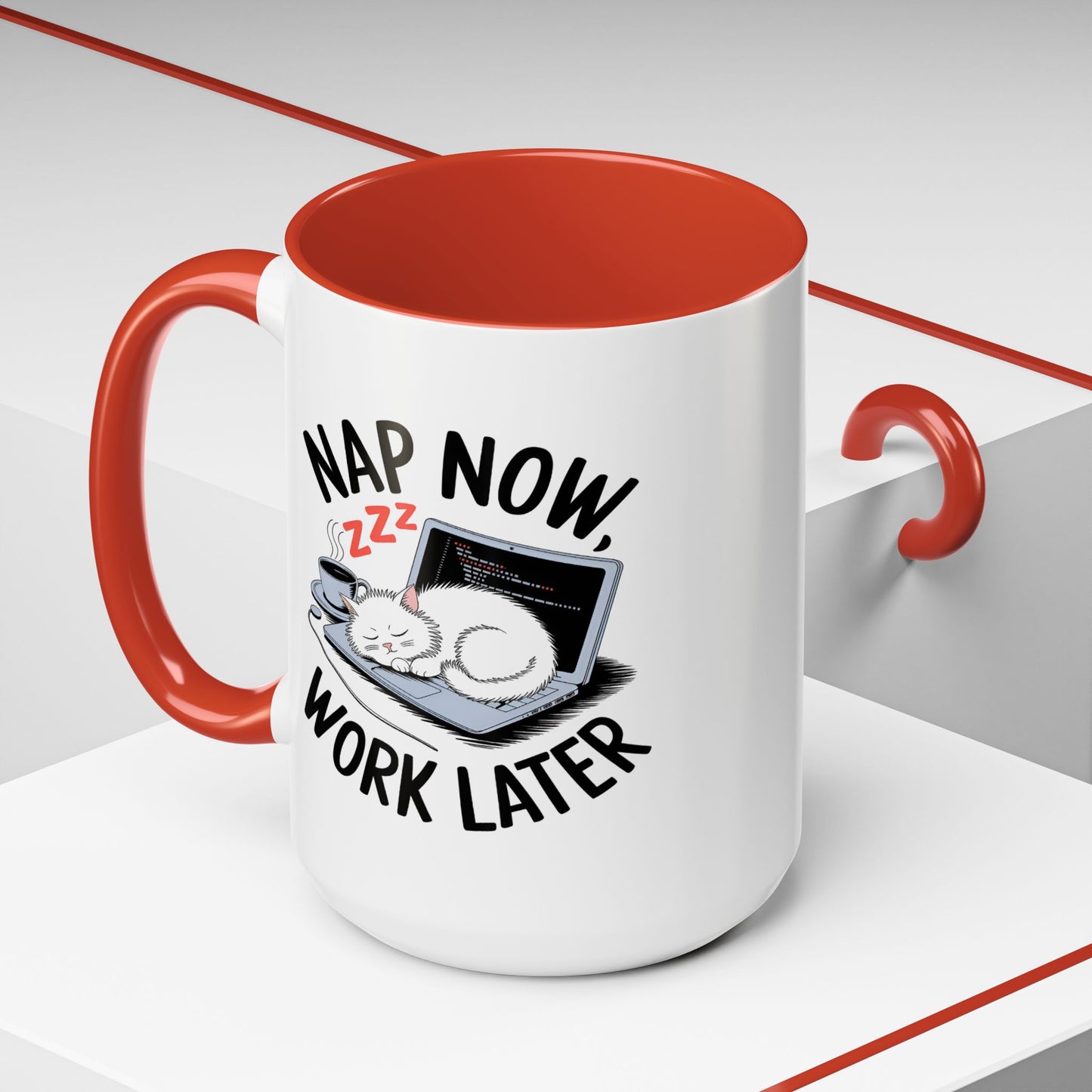 Animal Mug - Nap Now Work Later