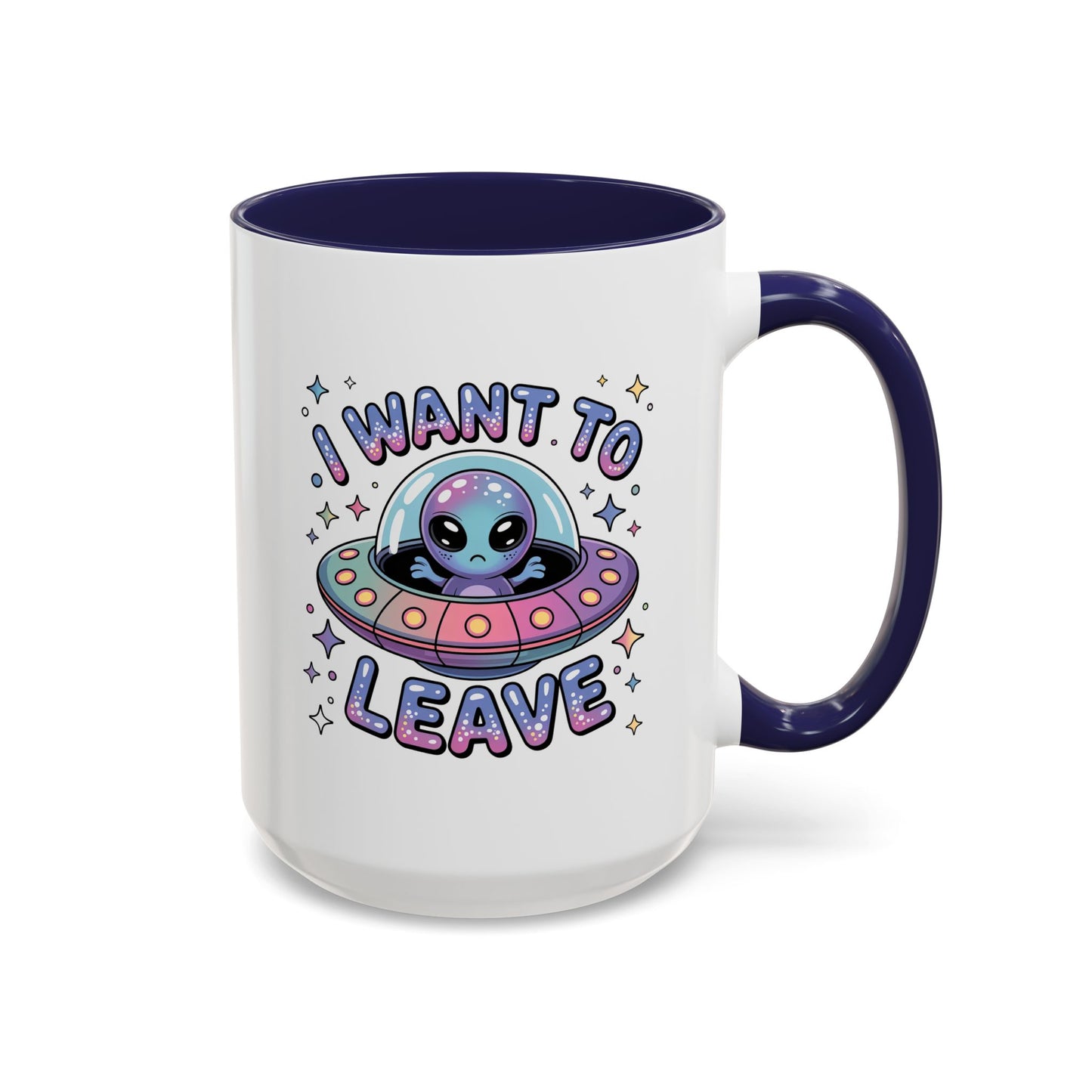 Alien Mug - I Want To Leave