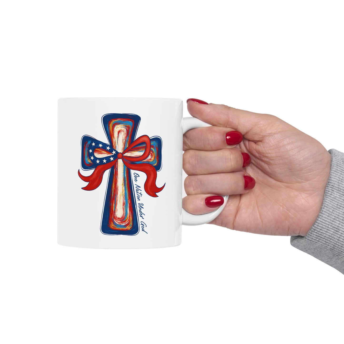 Religious Mug - One Nation God