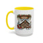 Christmas Mug - Reindeer Barn Sleigh Reindeer