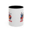 4th of July Mug - Peace Love America