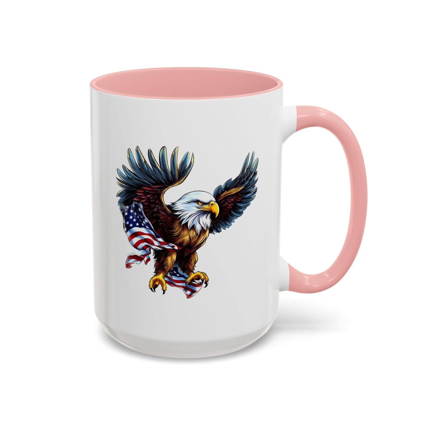 4th of July Mug - American Bald Eagle Flag 7