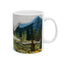 Artistic Mug - Felted Mountains