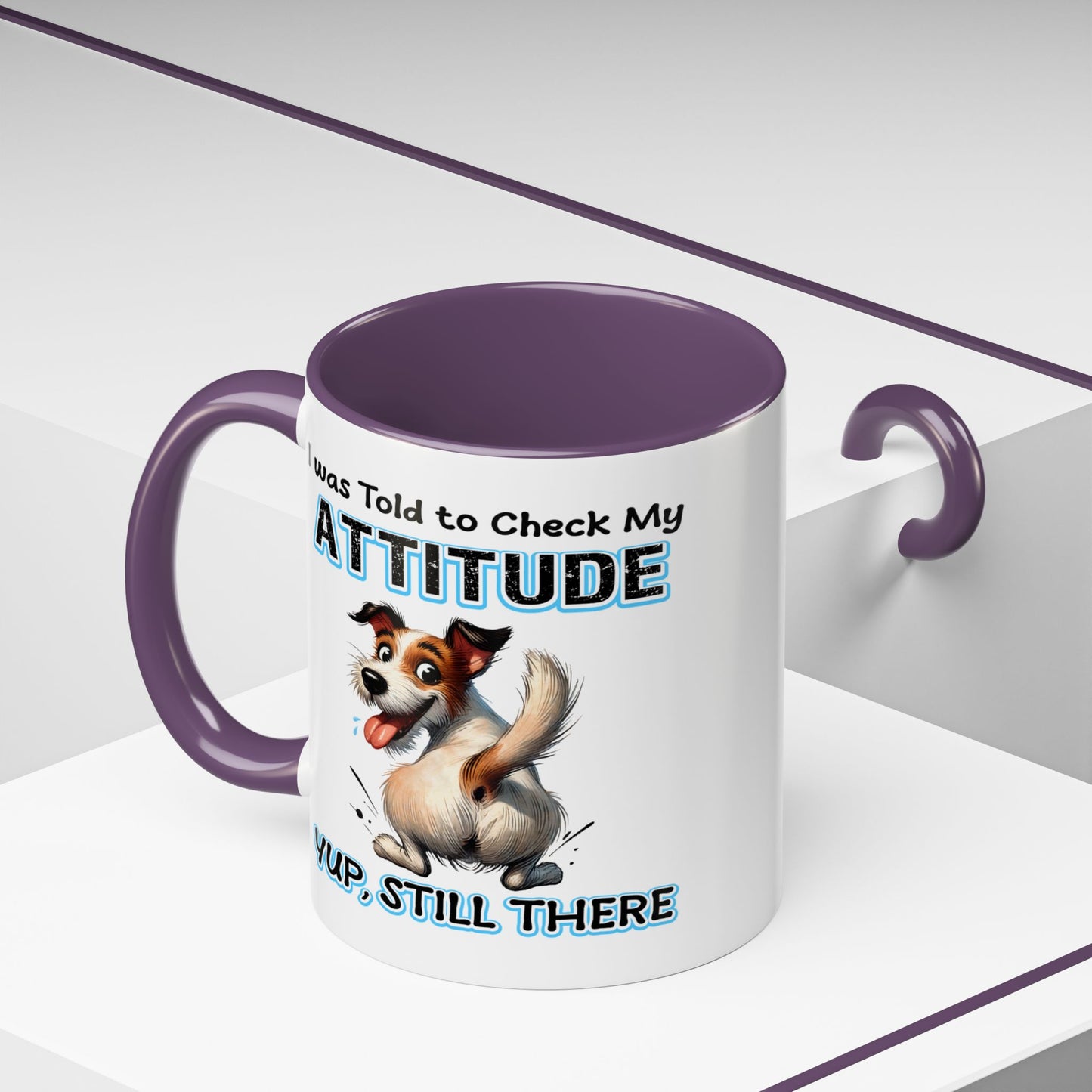 Animal Mug - I Was Told To Check My Attitude