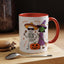 Halloween Mug - Skeleton & Witch