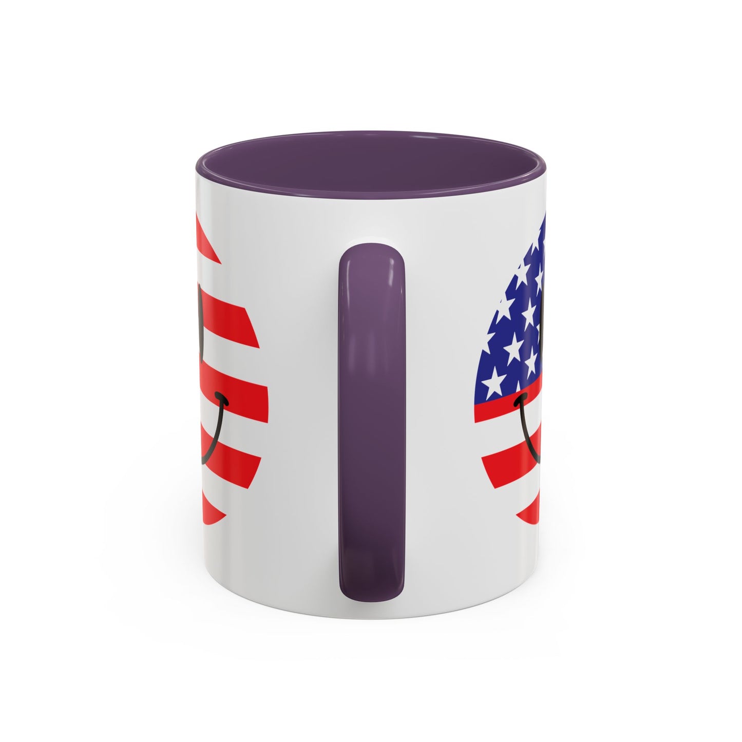 4th of July Mug - America Smiley Face