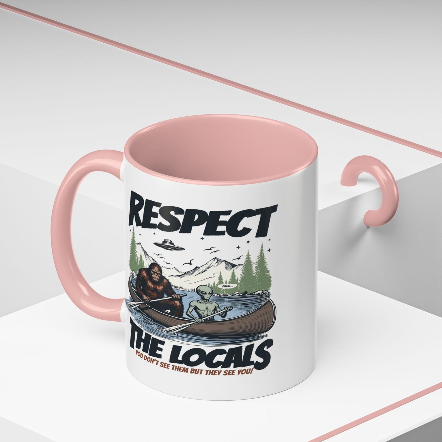 Alien Mug - Respect The Locals