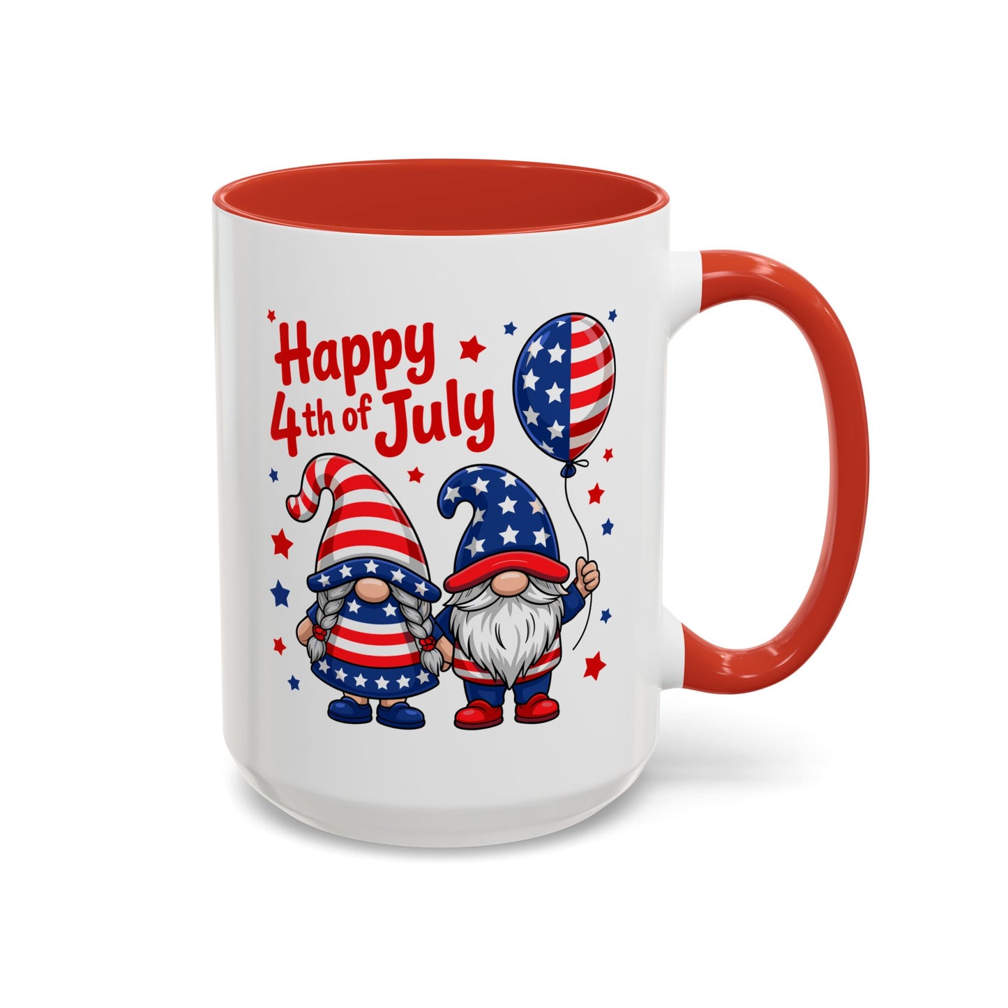 4th of July Mug - Happy 4th of July Gnomes