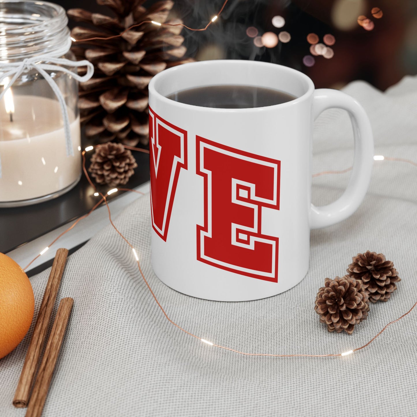 4th of July Mug - Varsity USA Love