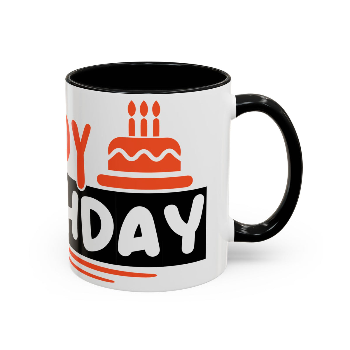 Birthday Mug - Happy Birthday Wrap