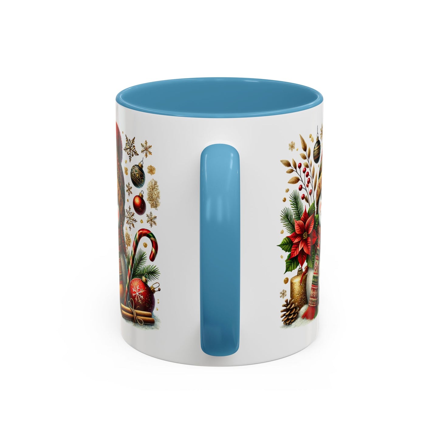 Christmas Mug - Snowman with Christmas Decorations