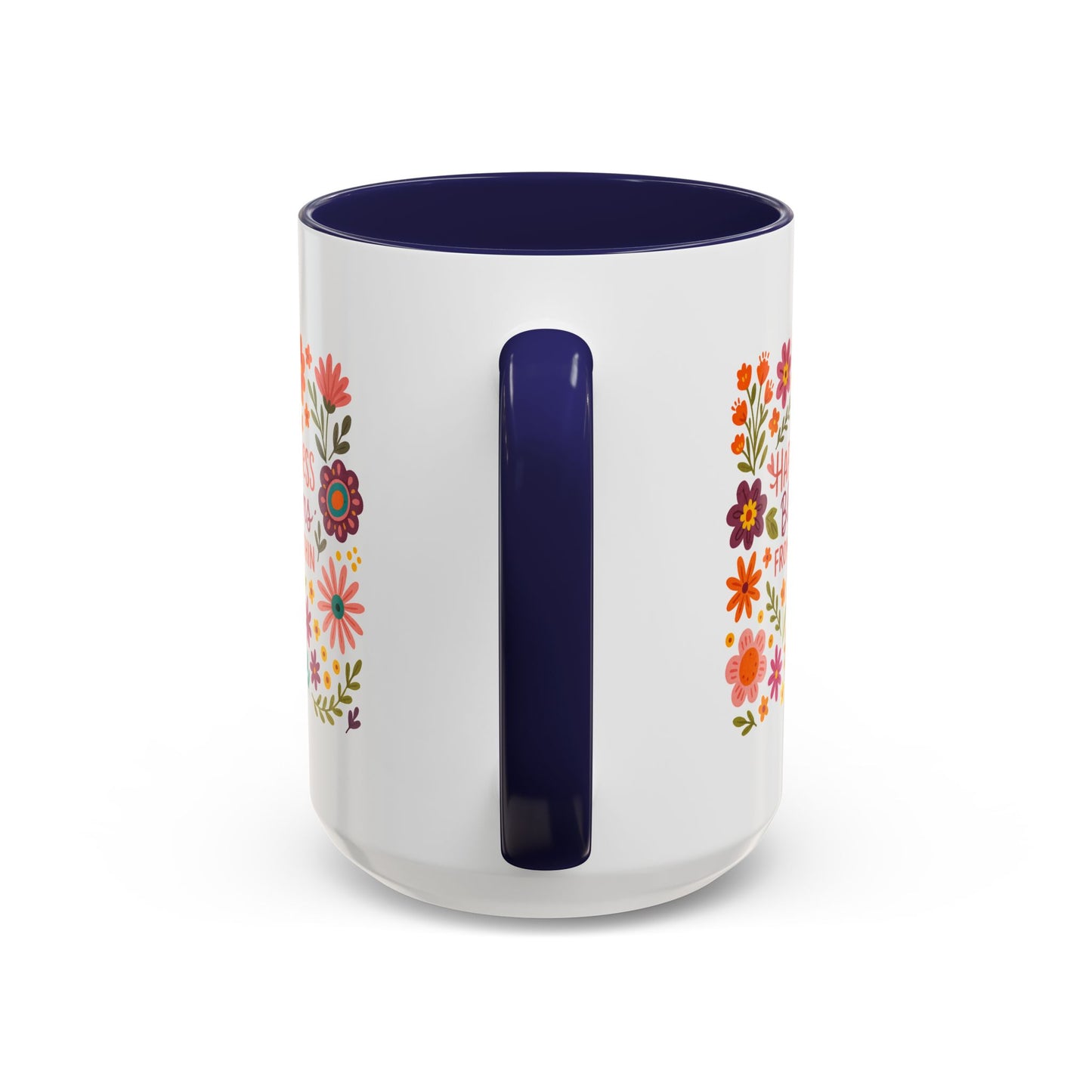 Motivation Mug - Happiness Blooms From Within