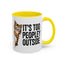 Animal Mug - It's Too Peopley Outside