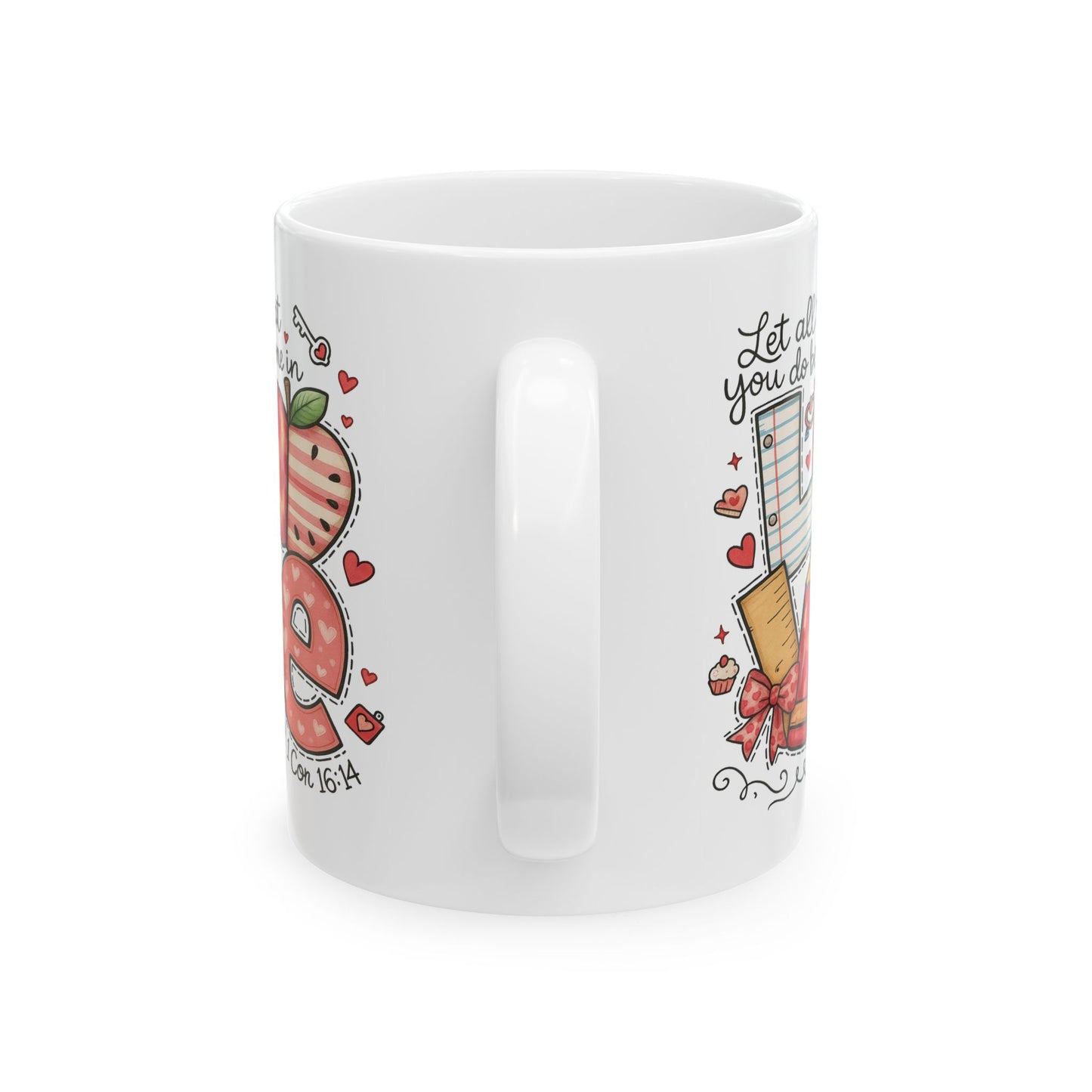 Anniversary Mug - Let All That You Do