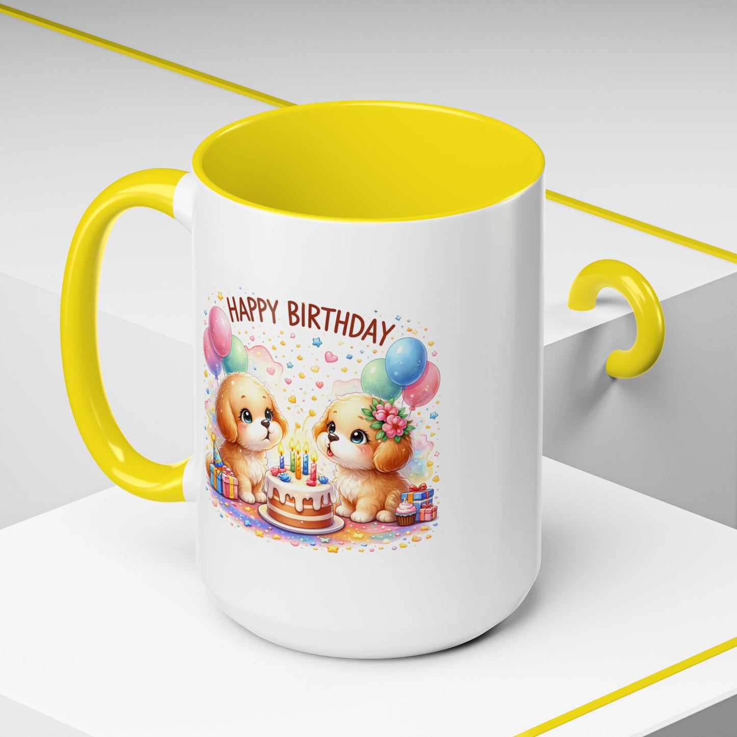 Birthday Mug - Birthday Puppies