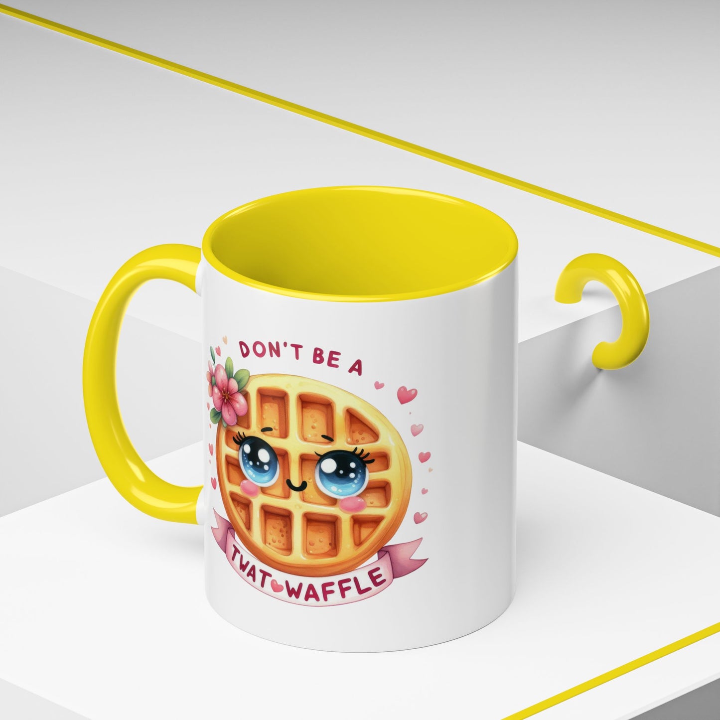 Humor Mug - Don't Be a Twat Waffle