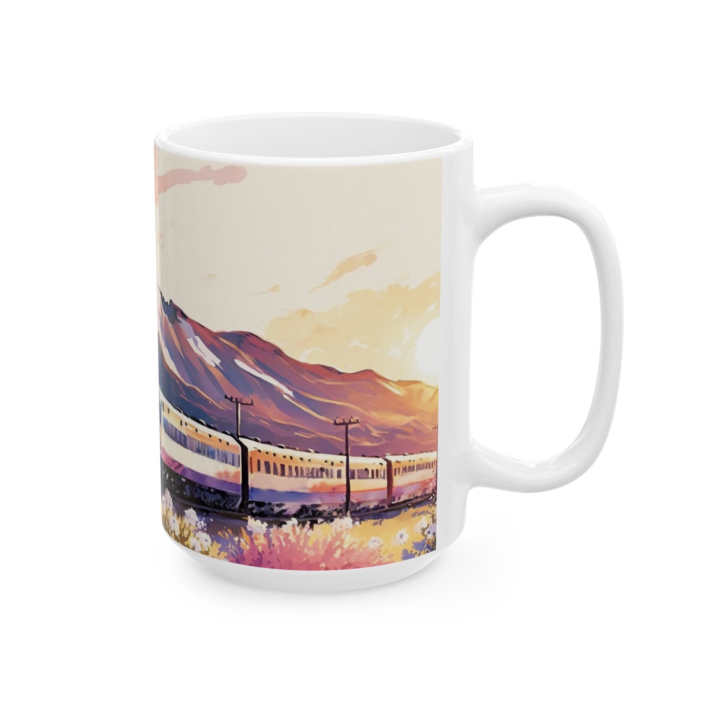Adventure Mug - Train Journey 2