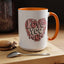 Mother's Day Mug - Love You Mom Retro Heart