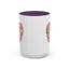 Mother's Day Mug - Love You Mom Retro Heart