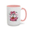 Halloween Mug - Ghost With Pink Bow