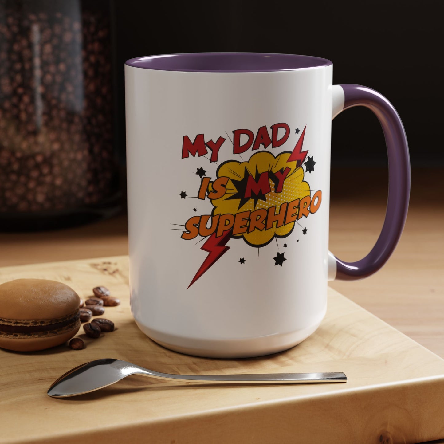 Father's Day Mug - My Dad Superhero