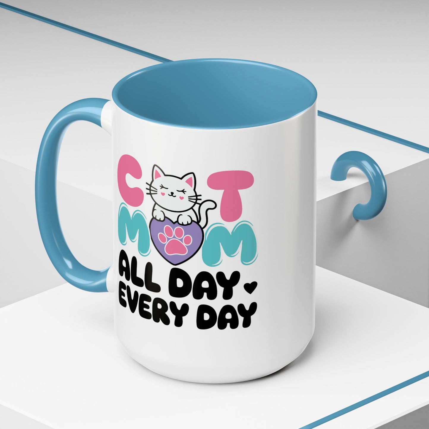 Animal Mug - Cat Mom All Day