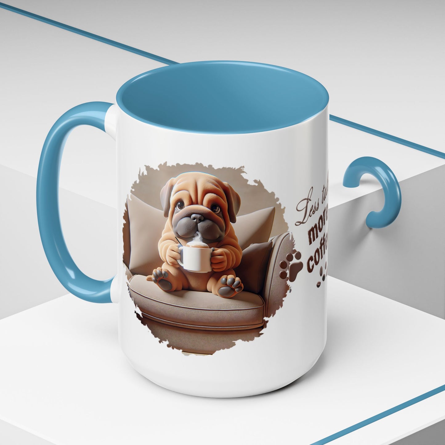 Animal Mug - Dog Coffee Wrap 30
