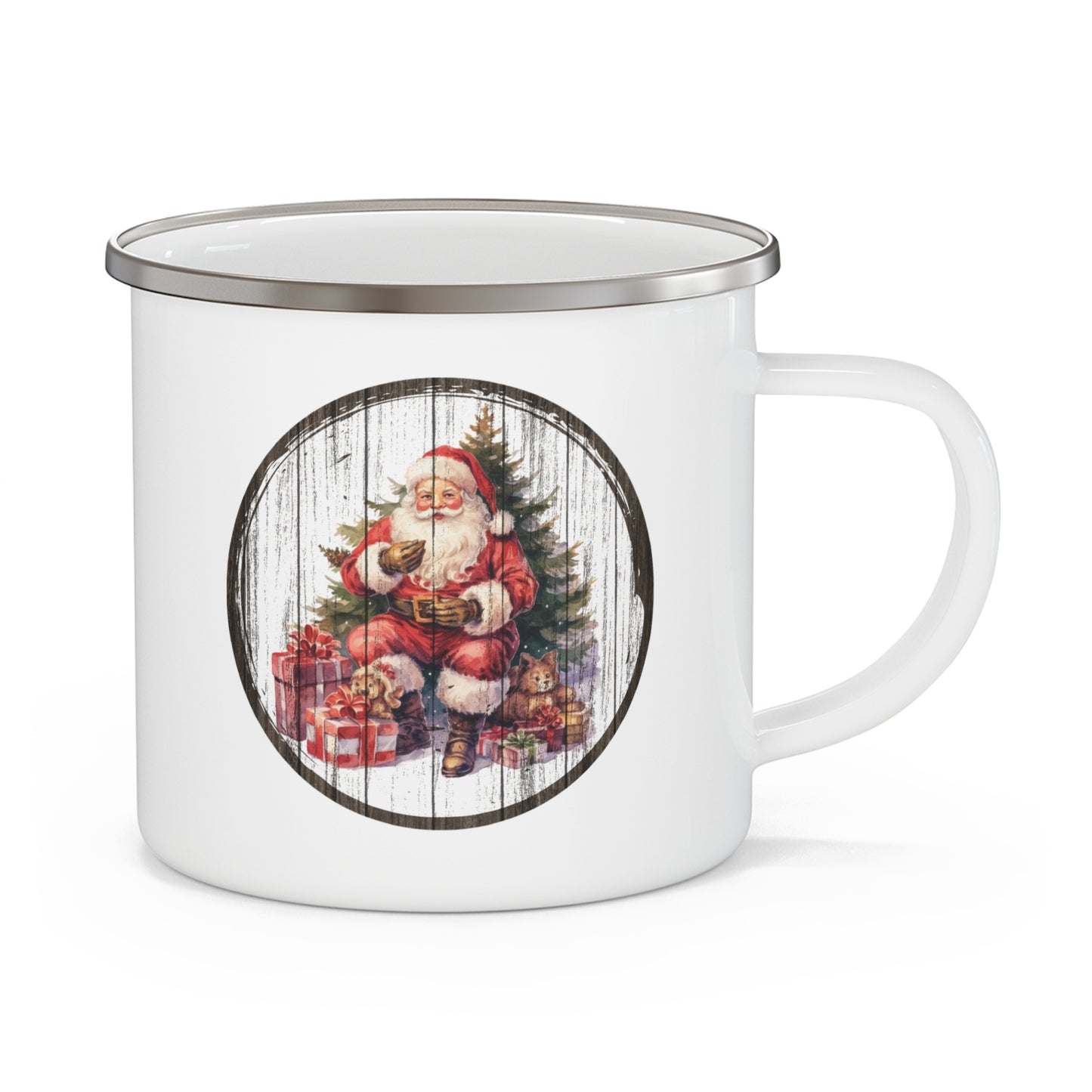 Christmas Mug - Santa and Presents