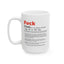 Adult Mug - The Word Fuck