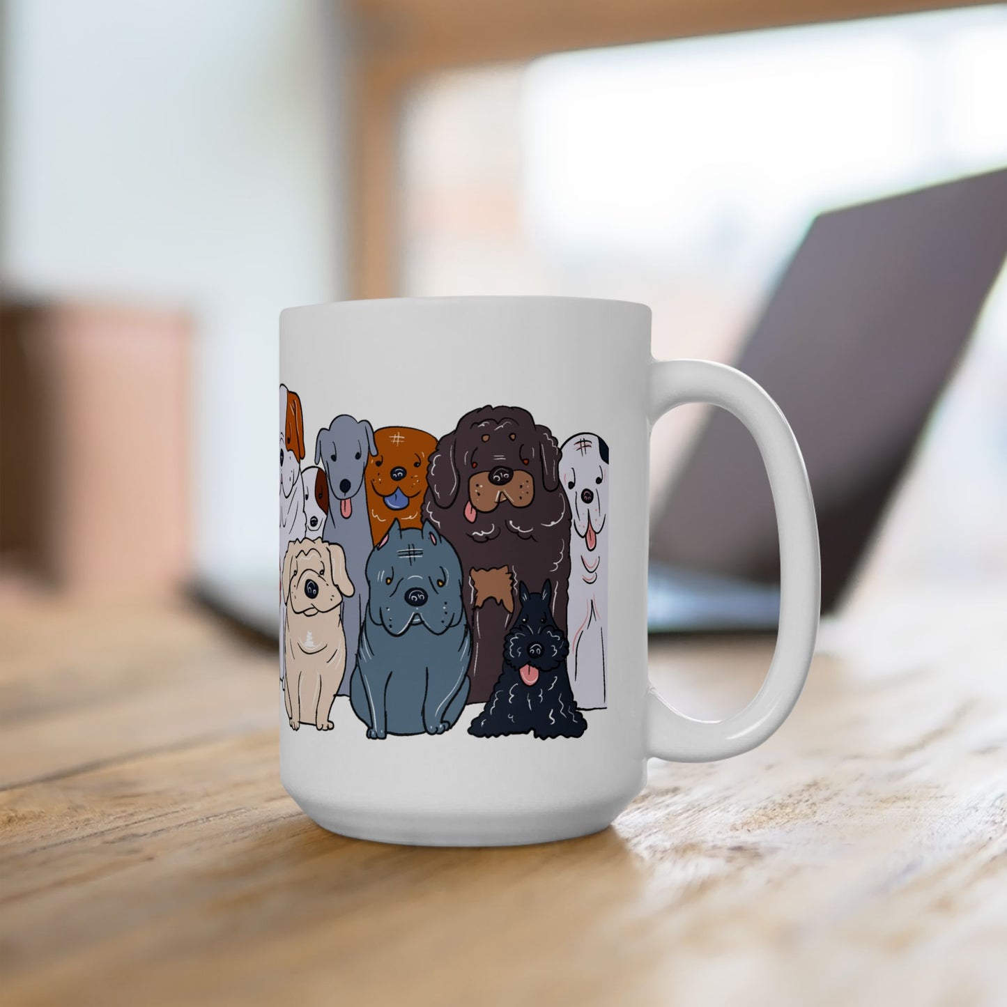 Animal Mug - Animated Dog Wrap