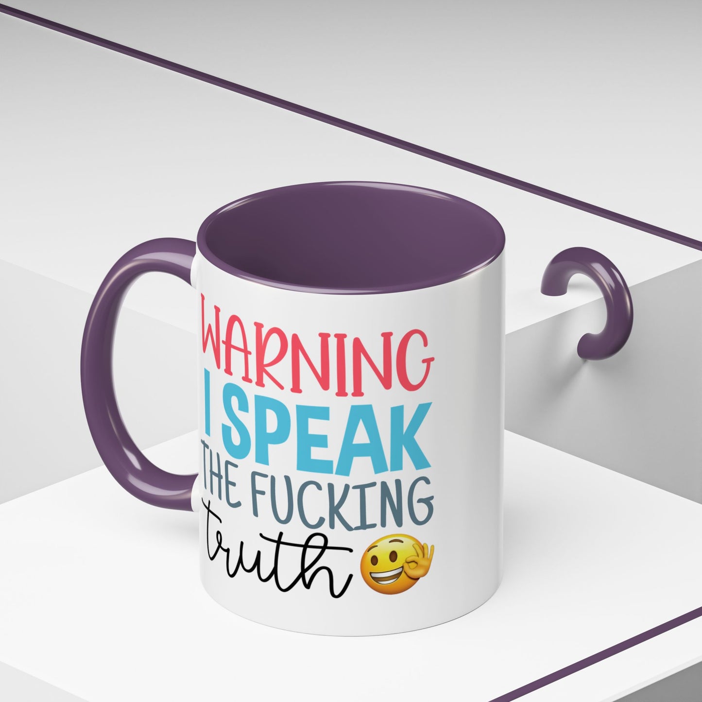 Adult Mug - Warning I Speak The Fucking Truth