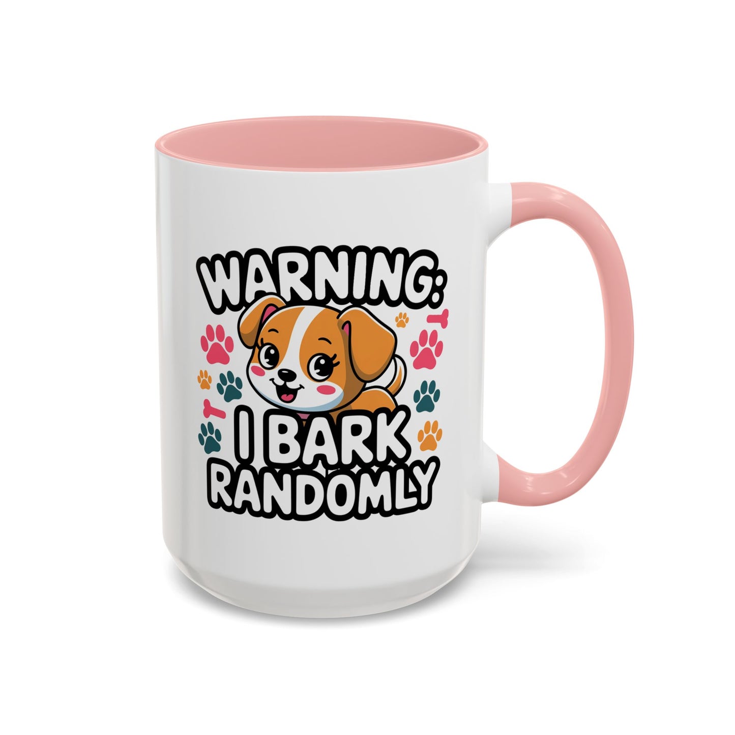 Animal Mug - Warning I Bark Randomly