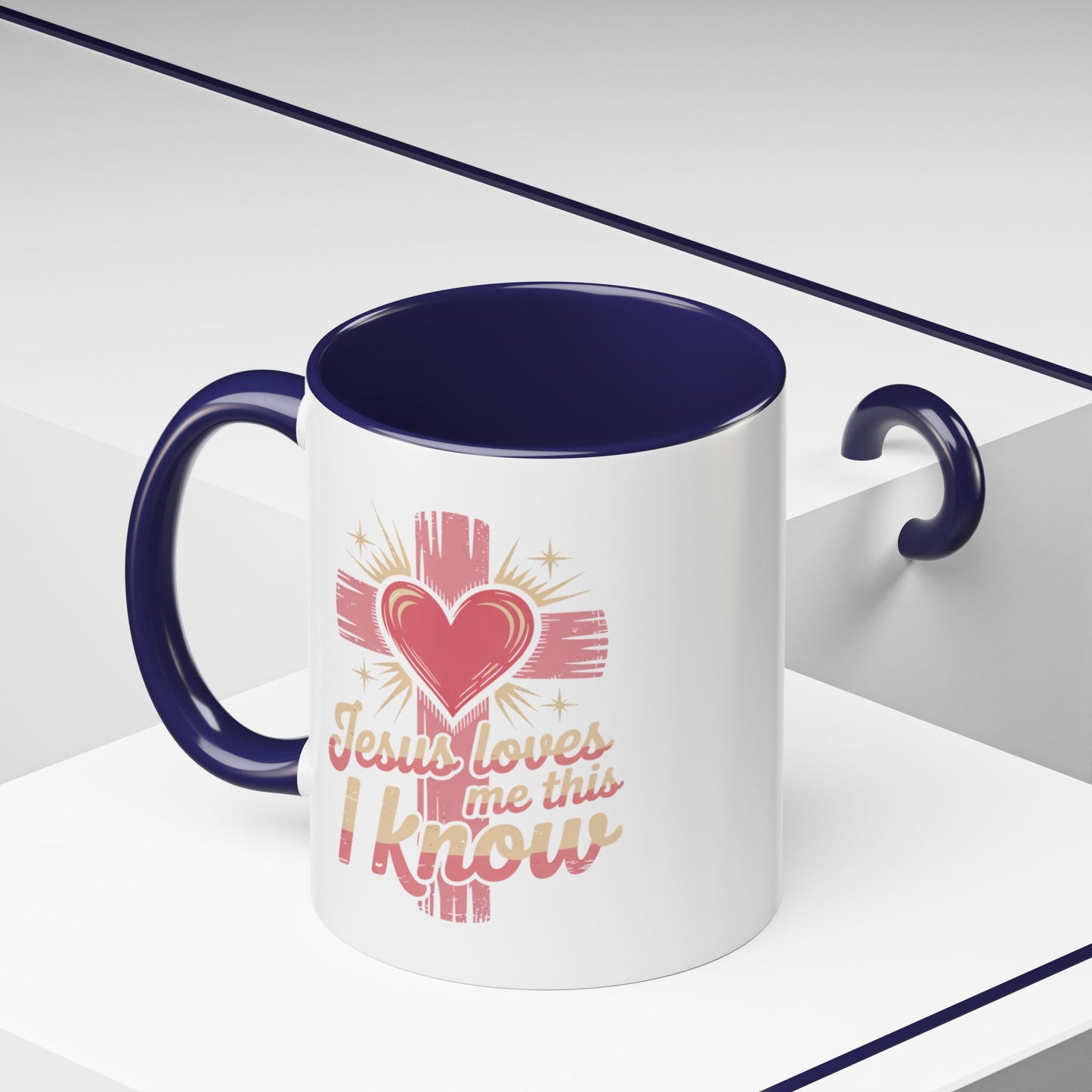 Religious Mug - Jesus Loves Me