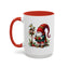 Christmas Mug - Gnome and Birdhouse