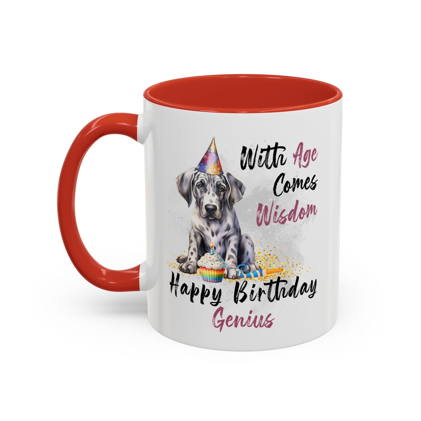 Birthday Mug - With Age Comes Wisdom