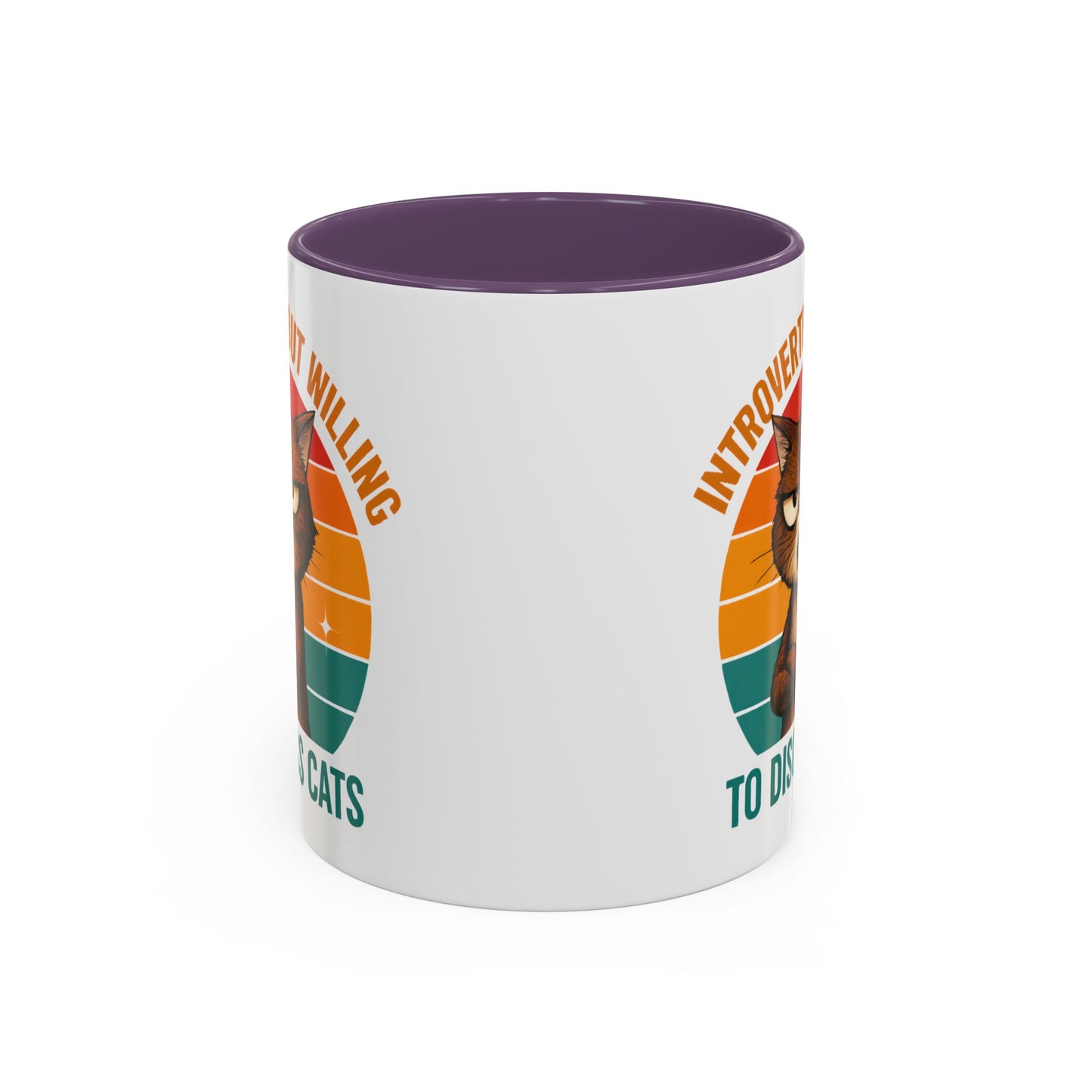 Animal Mug - Introverted But Willing To Discuss Cats