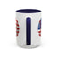 4th of July Mug - Baseball American Flag