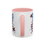 4th of July Mug - America Peace Sign