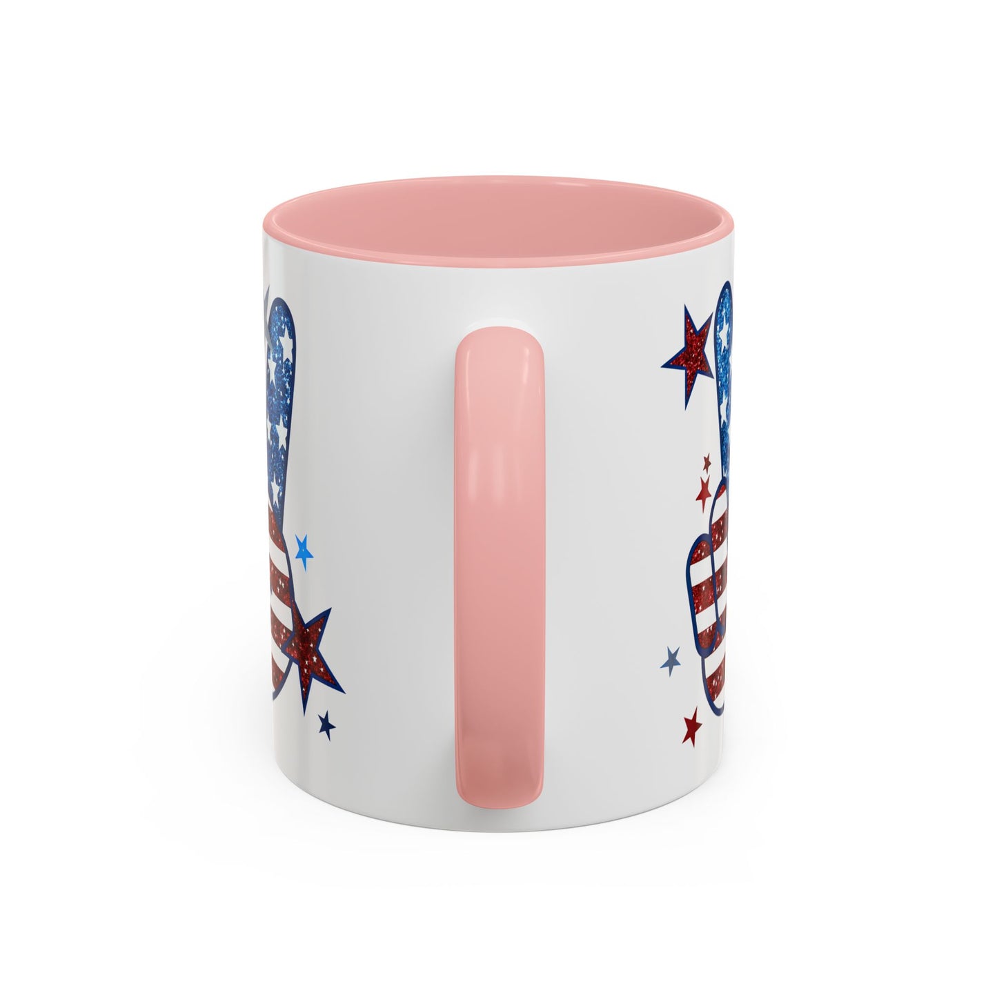 4th of July Mug - America Peace Sign